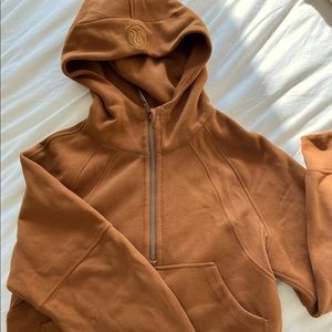 Lululemon Womens Burnt Orange Scuba. Size XS/S.